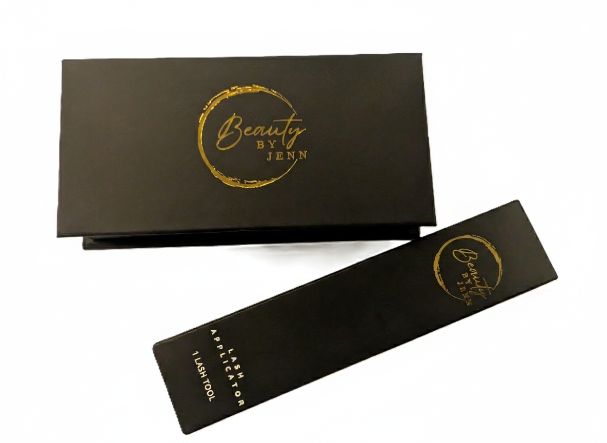 Luxe zwarte magneetdoos van de Lash Extension Kit. met applicator

